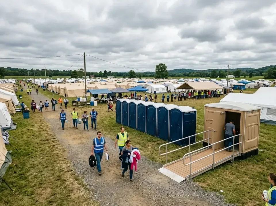 disaster-relief-camp-restrooms-010 — frequently asked questions, Dumpster & Portable Bathrooms Rental in Houston, MS